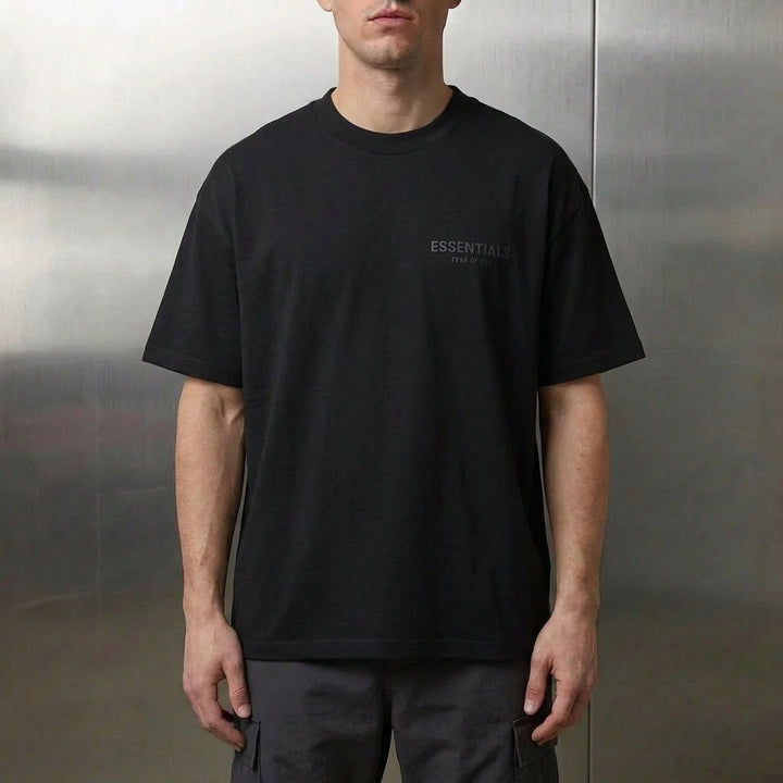Fear of God Essentials T-Shirt 'Black' (SS22)