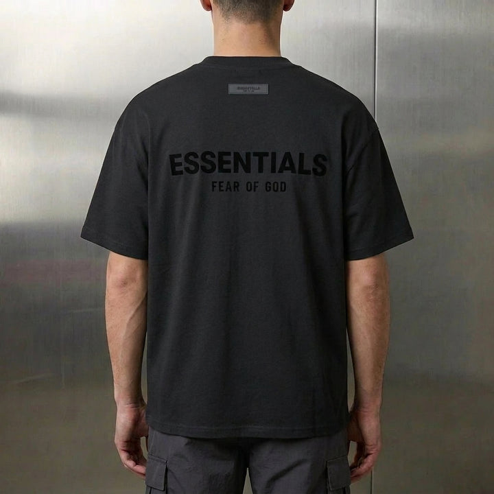 Fear of God Essentials T-Shirt 'Black' (SS22)