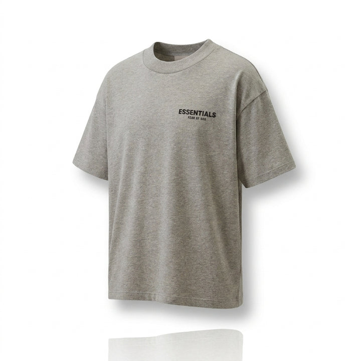 Fear of God Essentials T-Shirt 'Dark Heather Oatmeal' (SS22)