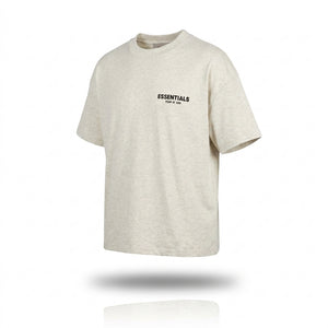 Fear of God Essentials T-Shirt 'Light Heather Oatmeal' (SS22)