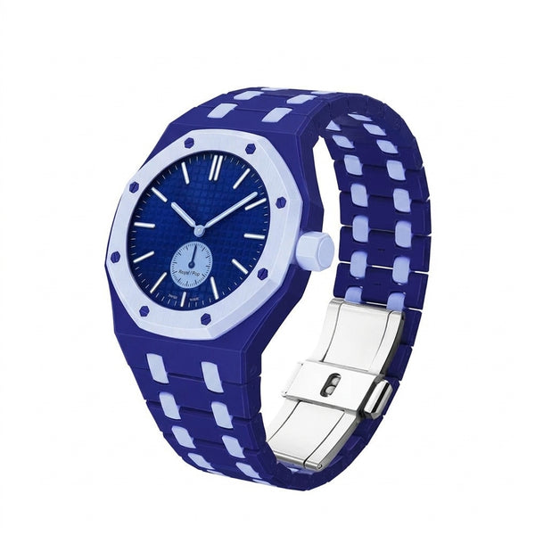 Swatch X Audemars Piguet Royal Pop Bioceramic Watch Strap 'Blue / Sky Blue'