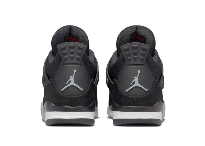 Jordan 4 Black Canvas