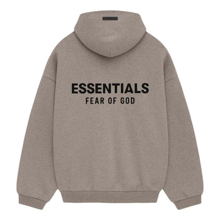 Fear Of God Essentials Fleece Heather Grey Tracksuit (FW24)
