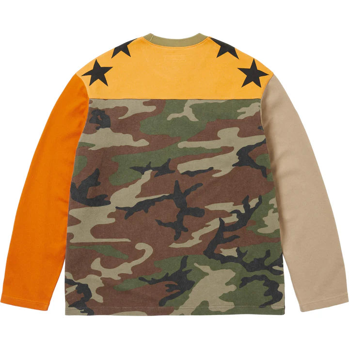 Supreme x Playboy L/S Football Top – Multicolour Tan