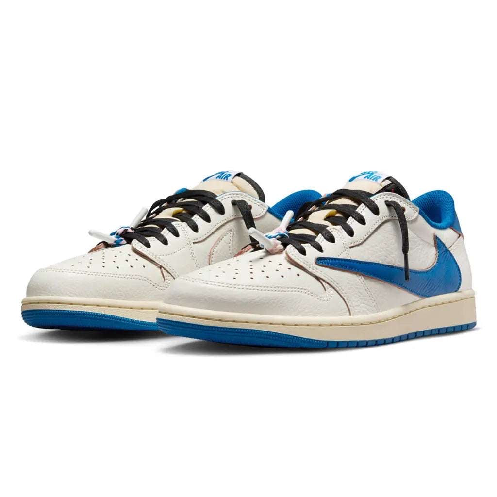 FRAGMENT DESIGN X TRAVIS SCOTT X JORDAN 1 LOW OG SP 'SAIL MILITARY BLUE'
