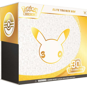 Pokémon TCG: 30th Celebration Elite Trainer Box – *UNSEALED*