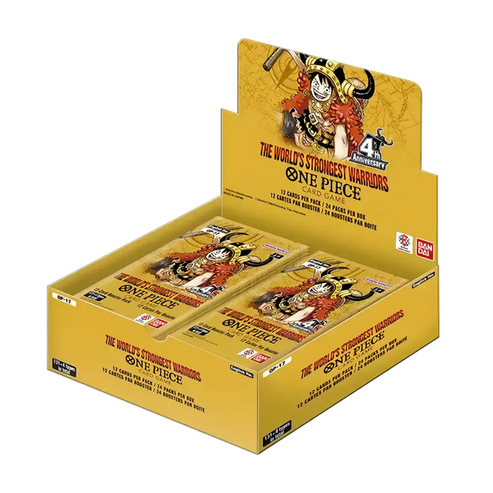 One Piece Card Game: Booster Pack - OP17 The World's Strongest Warriors - Booster Box
