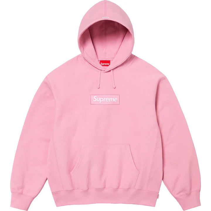 Supreme Box Logo 2024 “DUSTY PINK” Hooded Sweatshirt