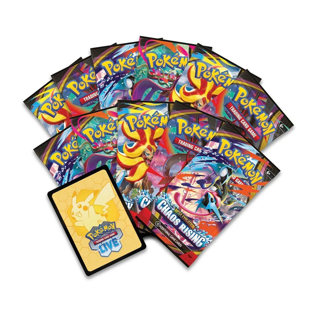POKEMON TCG: MEGA EVOLUTION - CHAOS RISING POKEMON CENTER ELITE TRAINER BOX