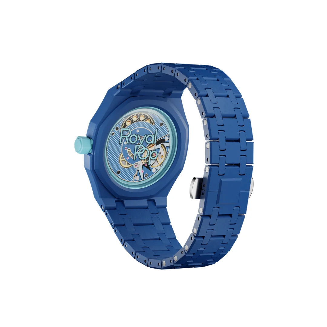 Swatch X Audemars Piguet Royal Pop Bioceramic Watch Strap 'Lan Ba'