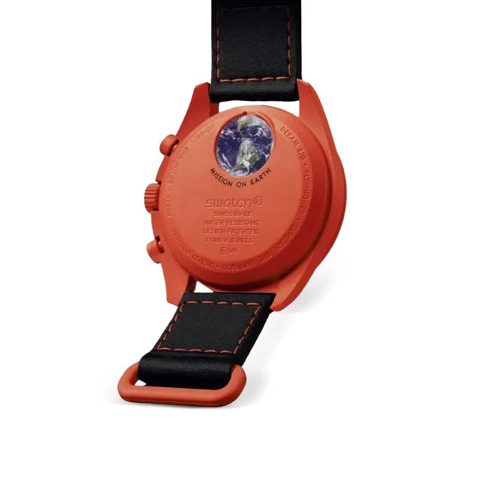 Swatch x Omega Bioceramic MoonSwatch 'Mission on Earth - Lava'