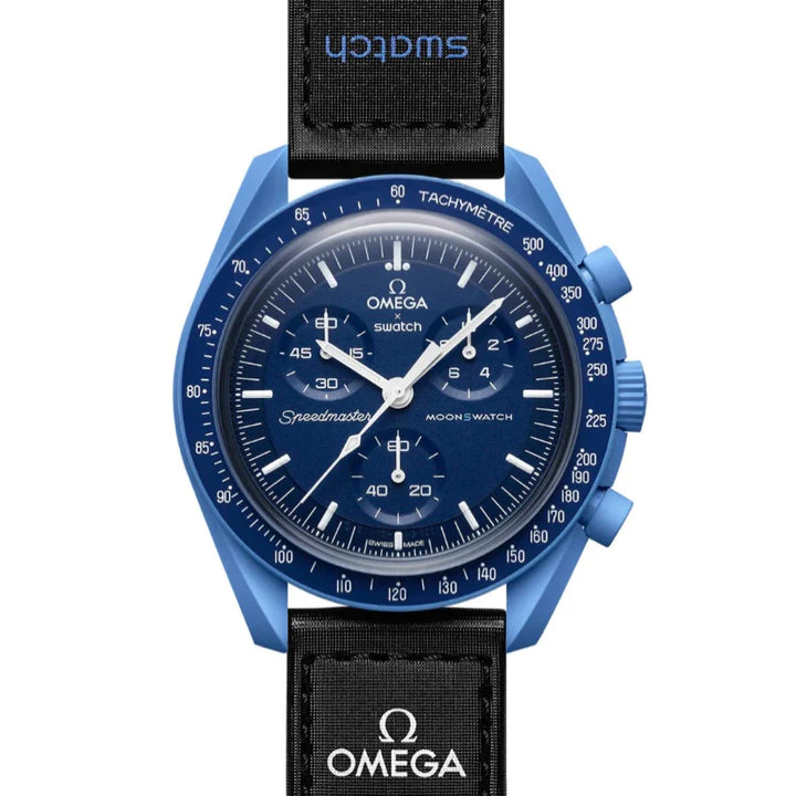 Swatch x Omega Bioceramic Moonswatch Mission to Neptune