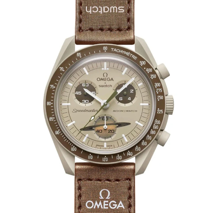 Swatch x Omega Bioceramic Moonswatch Mission to Saturn