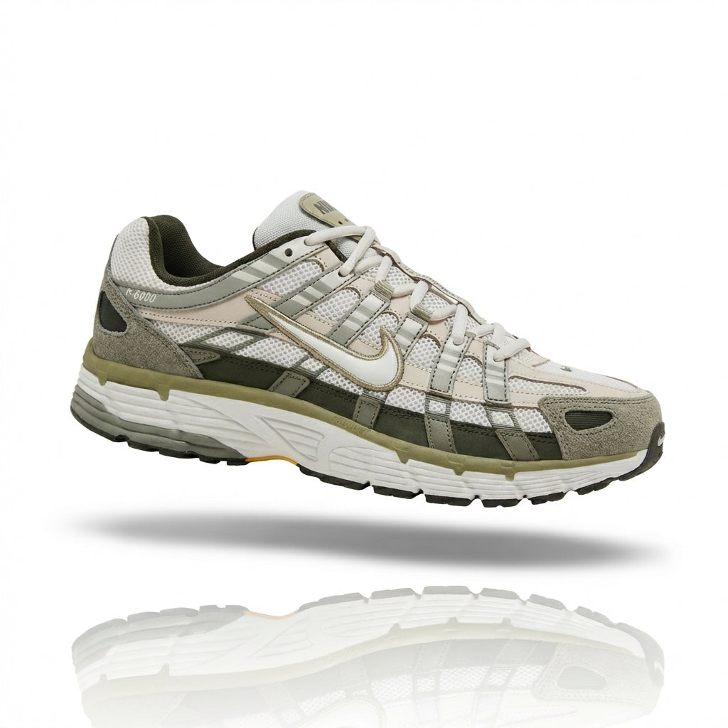 Nike P-6000 Cargo Khaki - Retro Running Sneaker | HOODLUMS UK