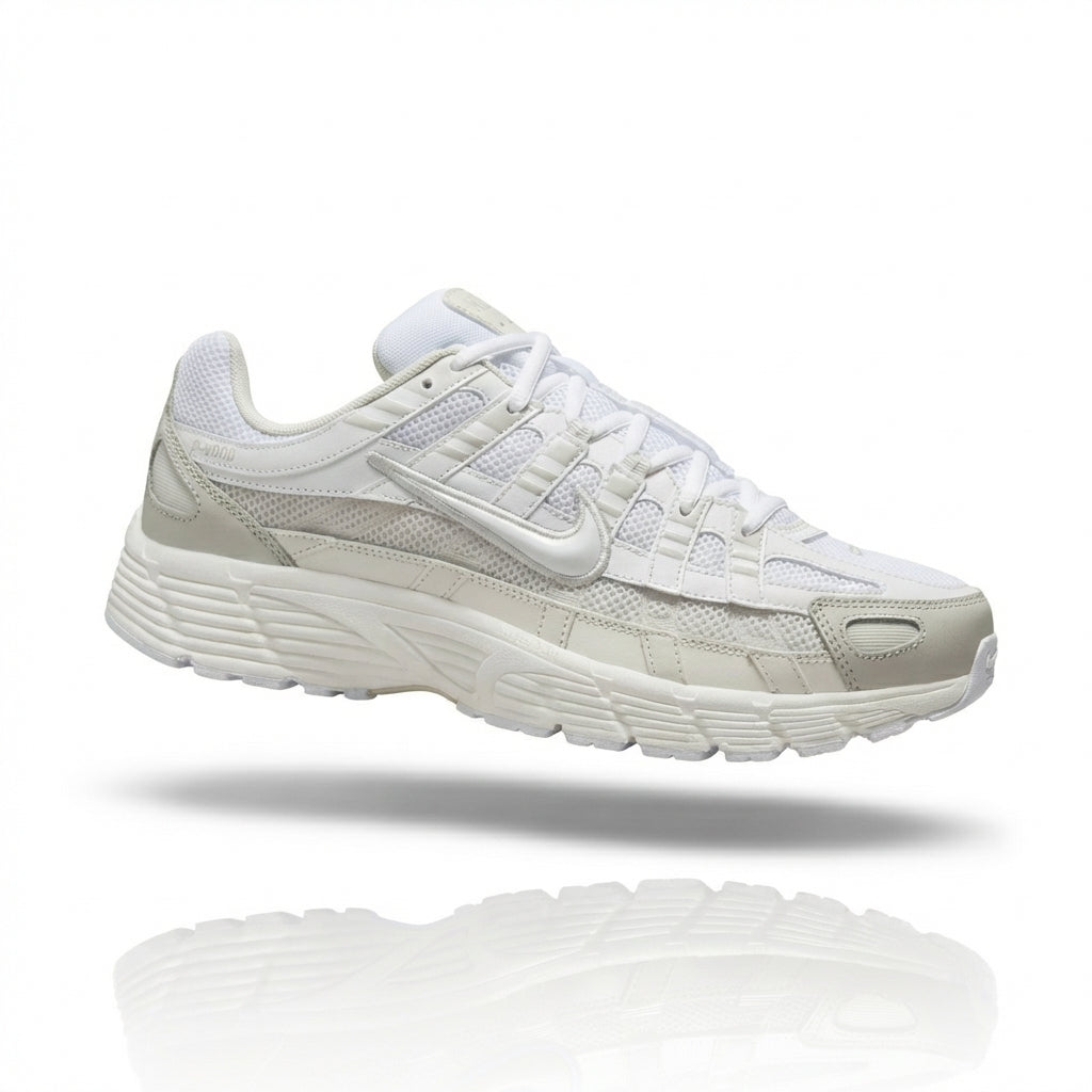 Nike P-6000 White Sail - Retro Running Sneaker | HOODLUMS UK