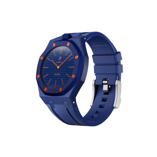 Swatch X Audemars Piguet Royal Pop Silicone Watch Strap 'Orenji Hachi'