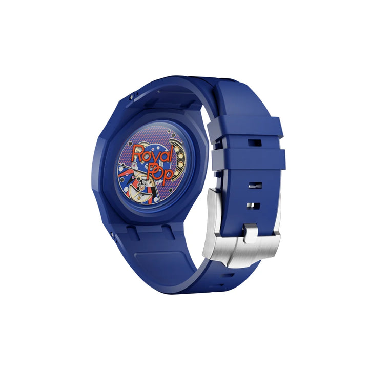 Swatch X Audemars Piguet Royal Pop Silicone Watch Strap 'Orenji Hachi'