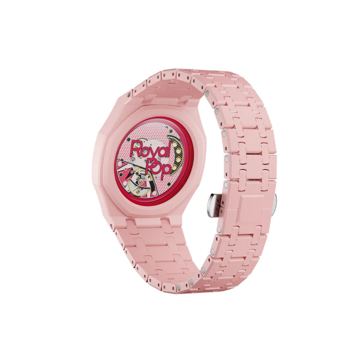 Swatch X Audemars Piguet Royal Pop Bioceramic Watch Strap 'Otto Rosso'
