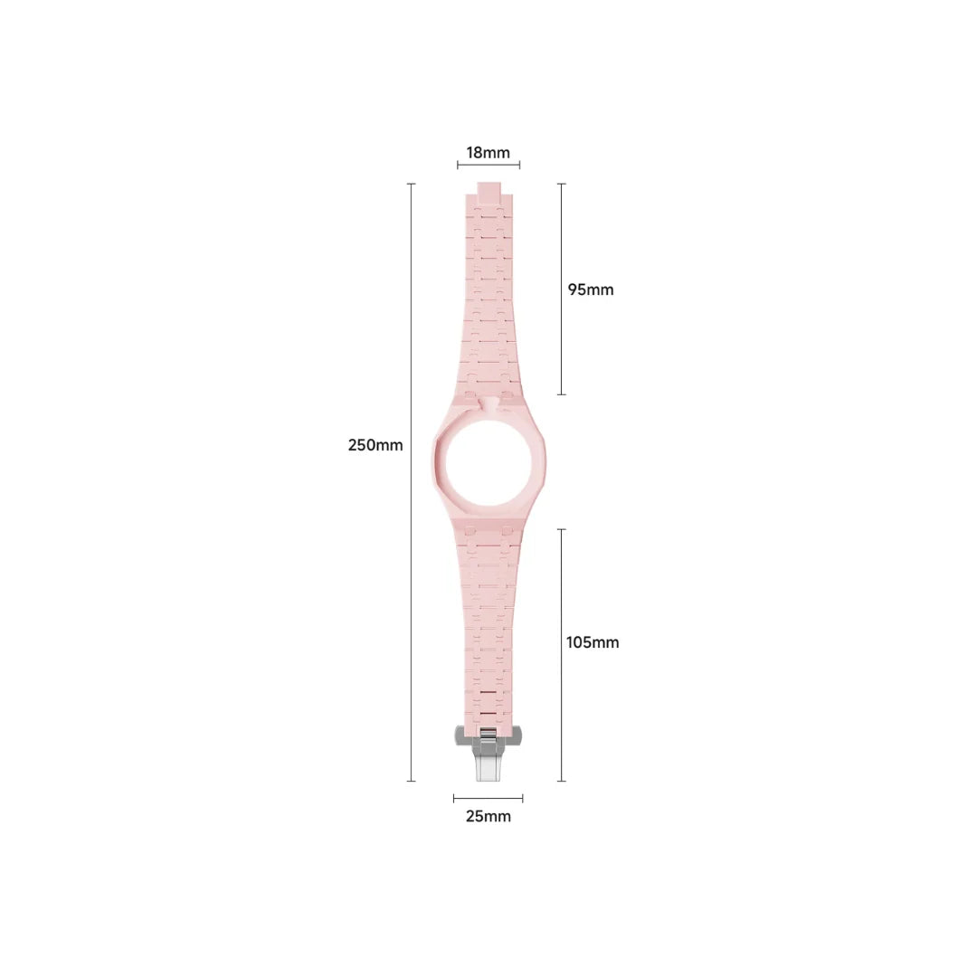 Swatch X Audemars Piguet Royal Pop Bioceramic Watch Strap 'Otto Rosso'