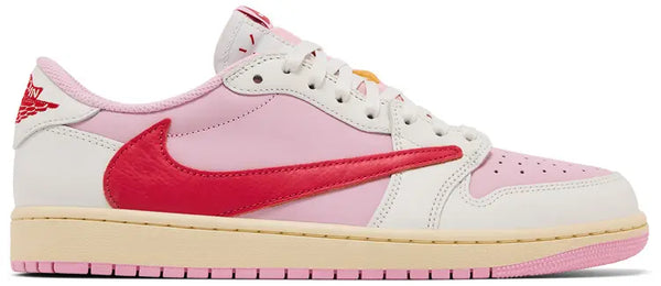 Air Jordan 1 Low OG X Travis Scott 'Tropical Pink'