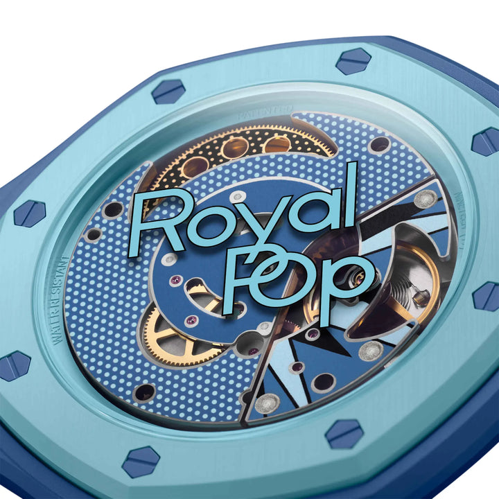watch X Audemars Piguet Royal Pop Bioceramic Watch Strap 'Sky Blue'