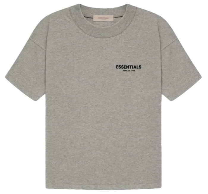 Fear of God Essentials Short Set 'Dark Heather Oatmeal' (SS22)