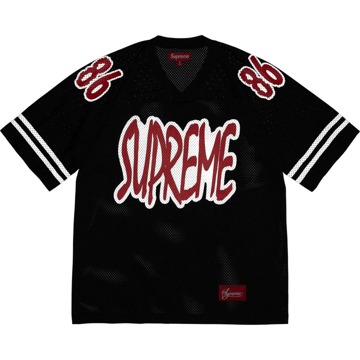 Supreme Reflective Football Jersey FW26 'Black'