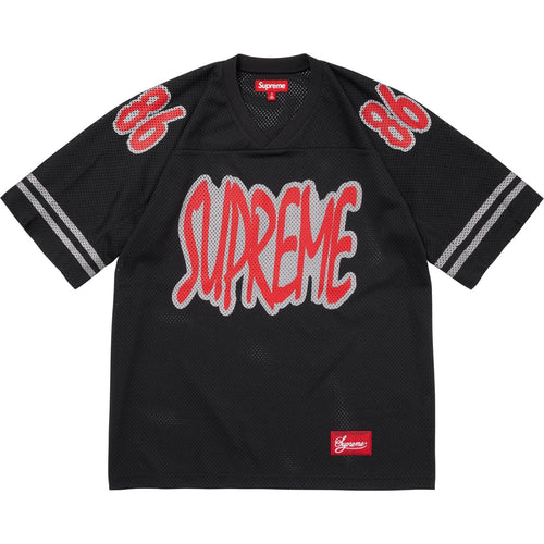 Supreme Reflective Football Jersey FW26 'Black'
