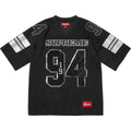 Supreme Sequin Football Jersey Black