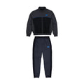 Syna World Logo Shell Tracksuit OG - Black / Grey / Blue