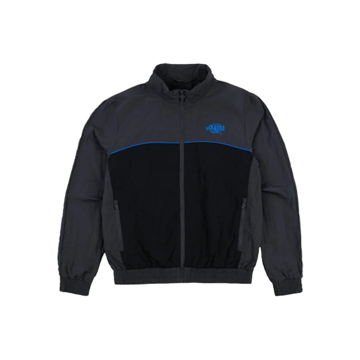 Syna World Logo Shell Tracksuit OG - Black / Grey / Blue