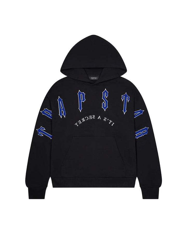 Trapstar Chenille Decoded Hoodie Tracksuit - Grey/Blue