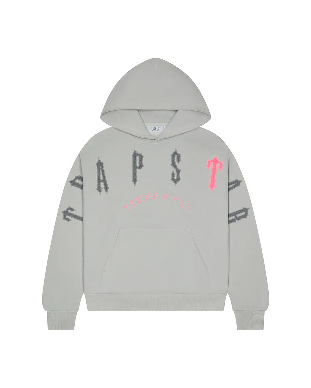 Trapstar Irongate Arch Chenille 2.0 Tracksuit - Grey/Pink