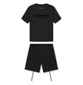 Fear of God Essentials Short Set 'Black' (SS22)