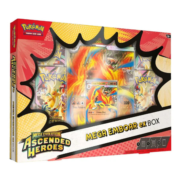 Pokemon TCG: Ascended Heroes - Mega Emboar ex Box