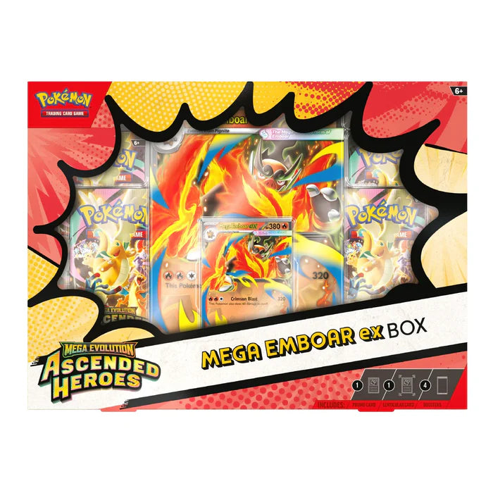 Pokemon TCG: Ascended Heroes - Mega Emboar ex Box