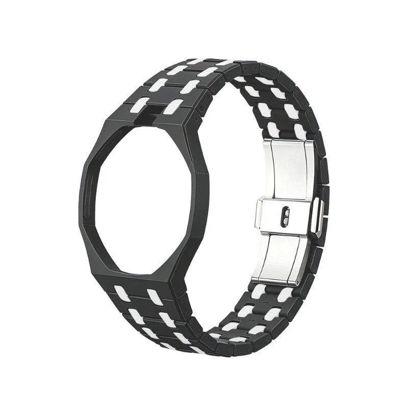 Swatch X Audemars Piguet Royal Pop Bioceramic Watch Strap 'Black White'