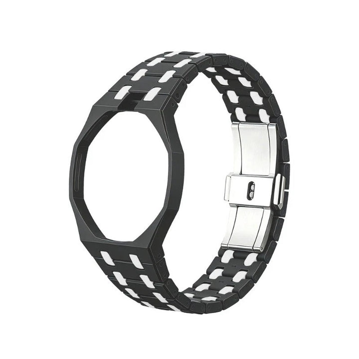 Swatch X Audemars Piguet Royal Pop Bioceramic Watch Strap 'Black White'