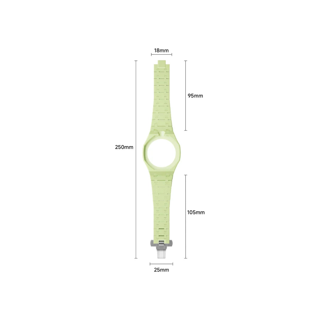 Swatch X Audemars Piguet Royal Pop Bioceramic Watch Strap 'Blaue Acht'