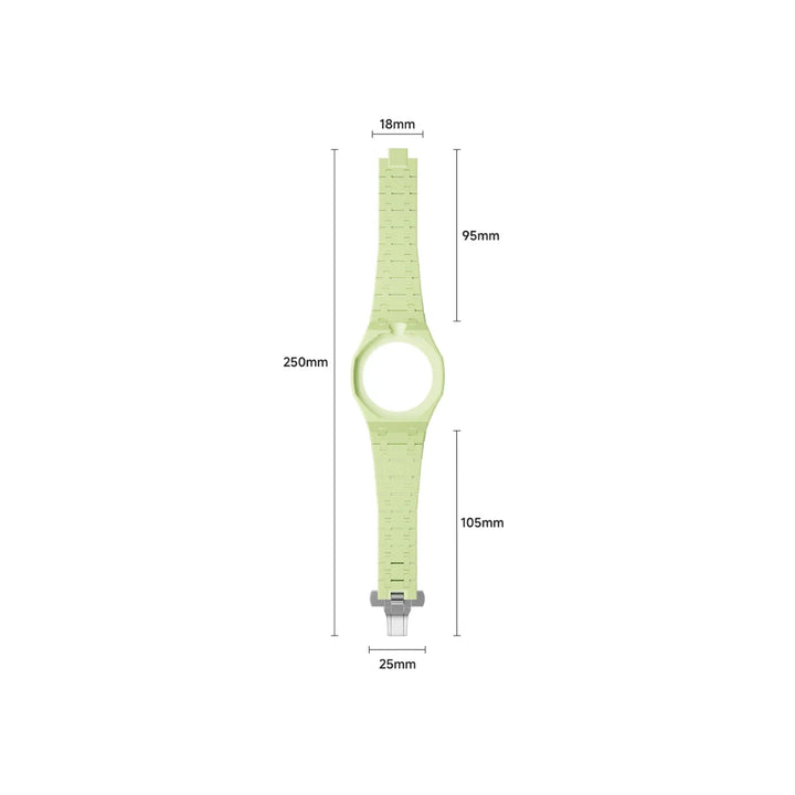 Swatch X Audemars Piguet Royal Pop Bioceramic Watch Strap 'Blaue Acht'