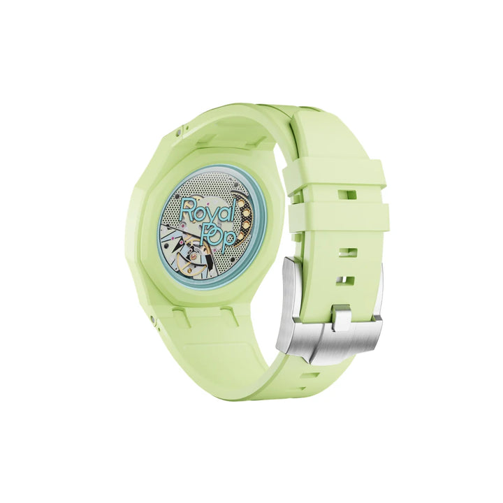 Swatch X Audemars Piguet Royal Pop Silicone Watch Strap 'Blaue Acht'