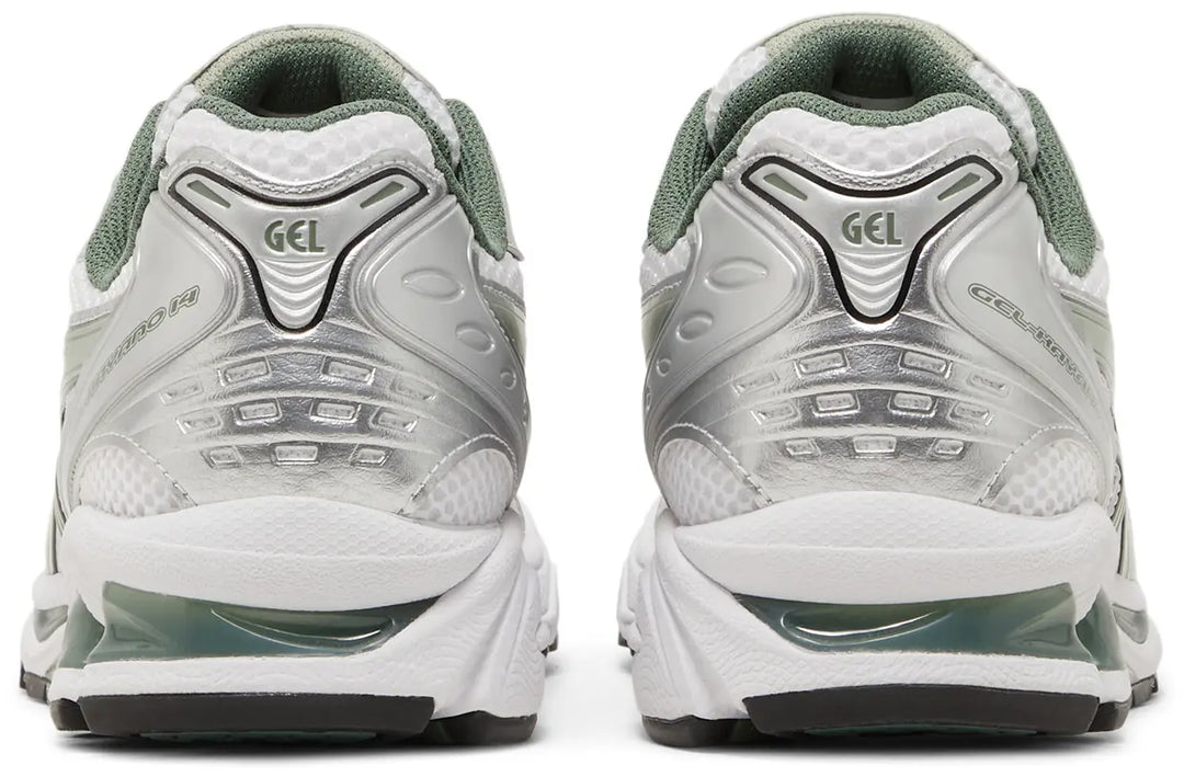 Asics Gel-Keyano 14 White Pure Silver Slate Grey Sage