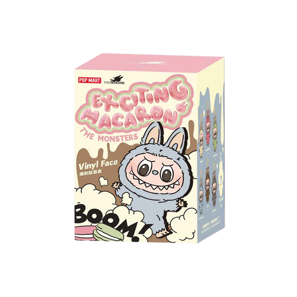 正規品 Popmart THE MONSTERS Macaron Labubu Pop Mart Labubu The Monsters Exciting Macaron Vinyl Face