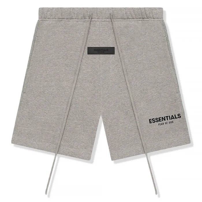 Fear of God Essentials Short Set 'Dark Heather Oatmeal' (SS22)