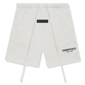 Fear of God Essentials Shorts 'Light Heather Oatmeal' (SS22)