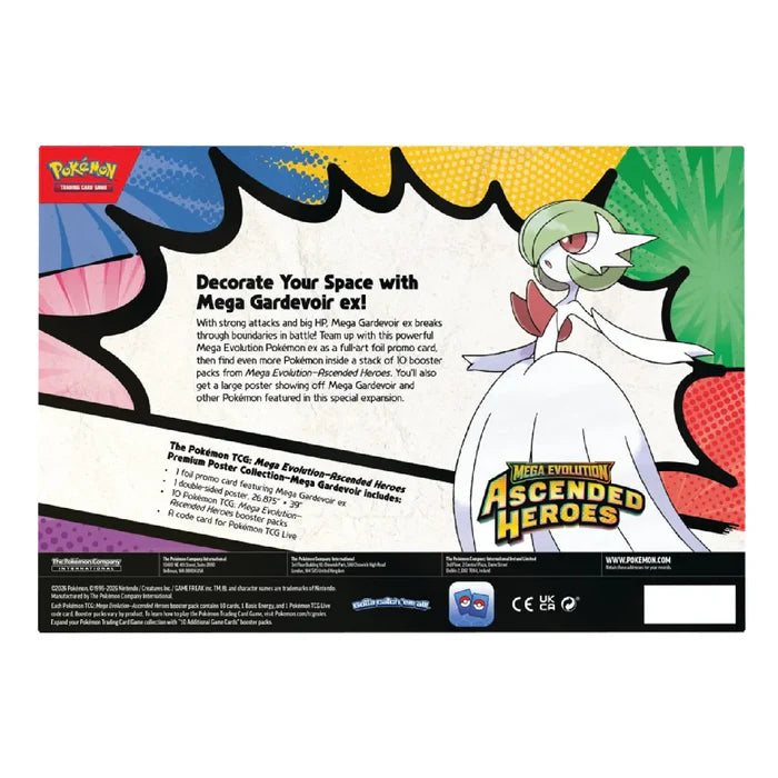 Pokemon TCG: Ascended Heroes - Mega Gardevoir Premium Poster Collection