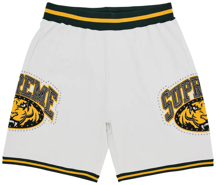 Supreme Studded Basketball Short 'White' 2025