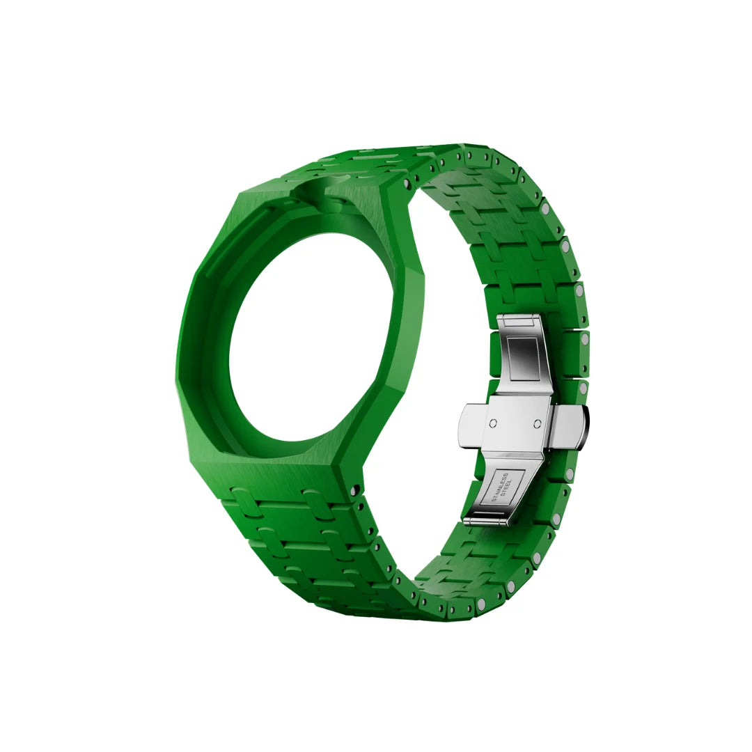 Swatch X Audemars Piguet Royal Pop Bioceramic Watch Strap 'Green Eight'