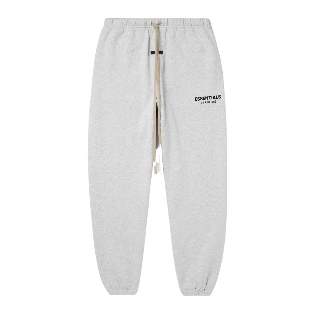 FEAR OF GOD ESSENTIALS LIGHT HEATHER GREY TRACKSUIT (FW24)