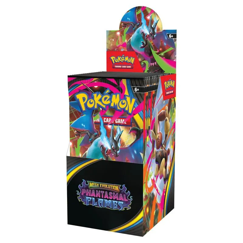 Pokemon - Mega Evolution Phantasmal Flames Half Booster Box (18 Packs)